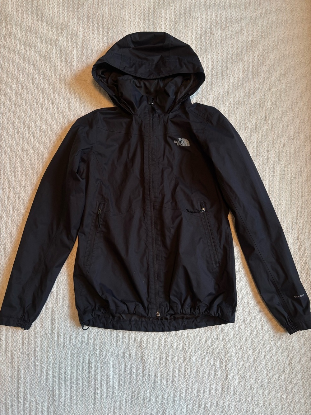 The North Face Black Hooded Shell Jacket
